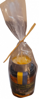 125g Honig mit Teelicht Glücksbringer